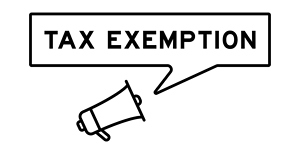 tax exemption